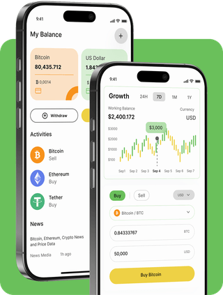 Slate Coinex trading platform interface with live market data